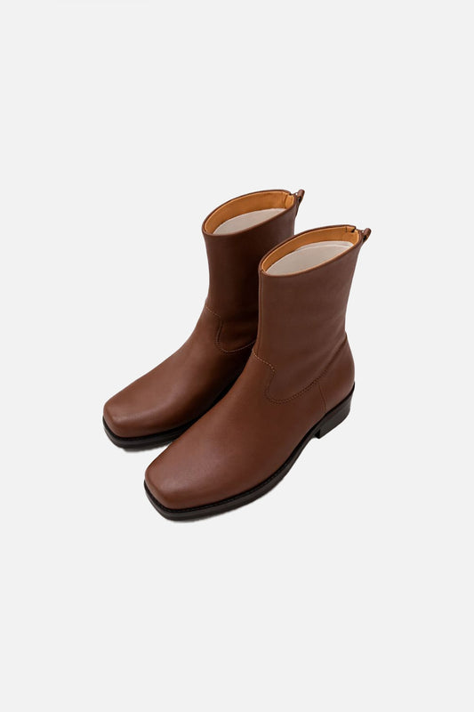 Barcelona Stitch Brown Boot