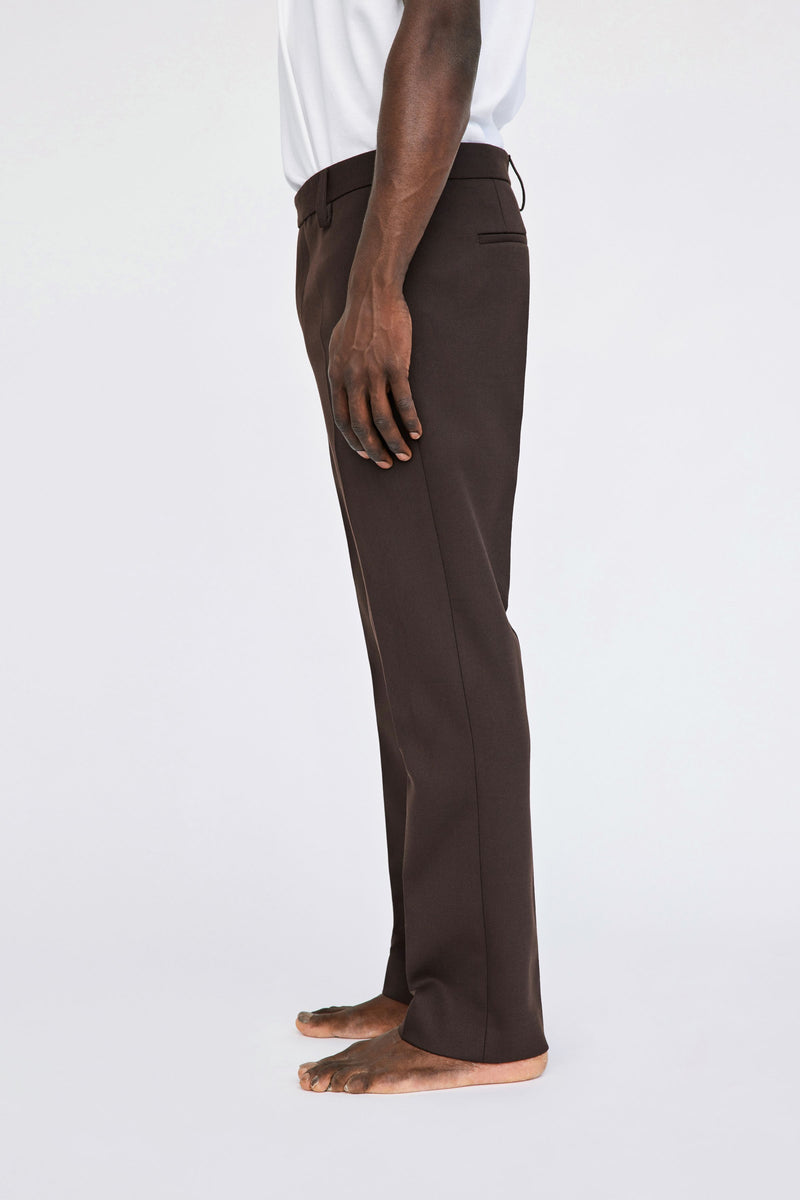 Won Hundred Men Bill Suit Trousers Trousers Coffee Bean