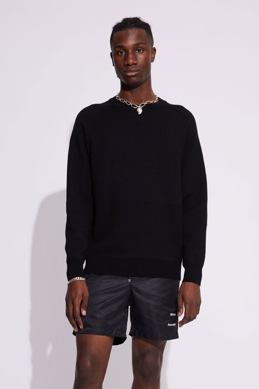 Won Hundred Men Casper Knitwear Black