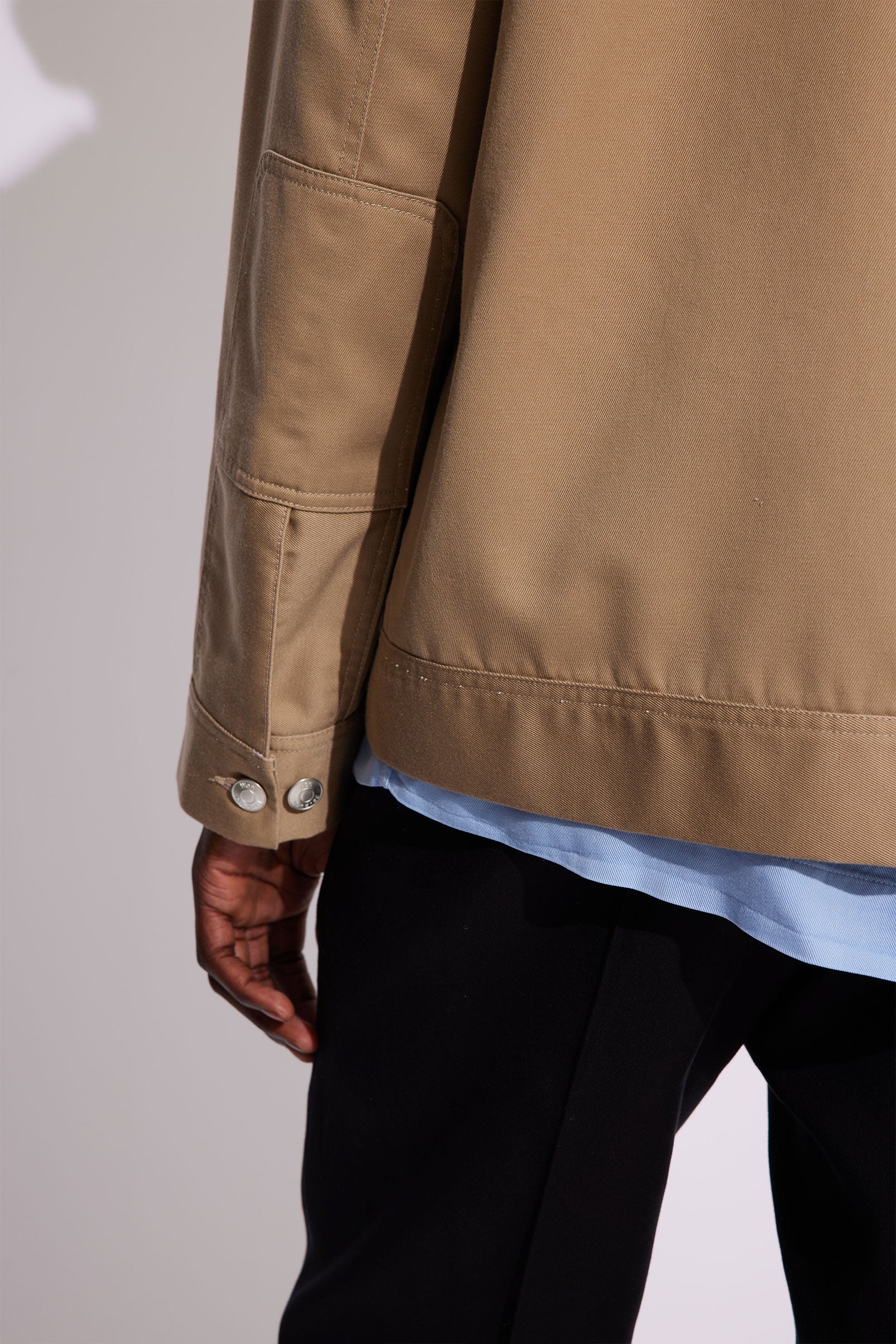 Won Hundred Men Harold Jacket Camel