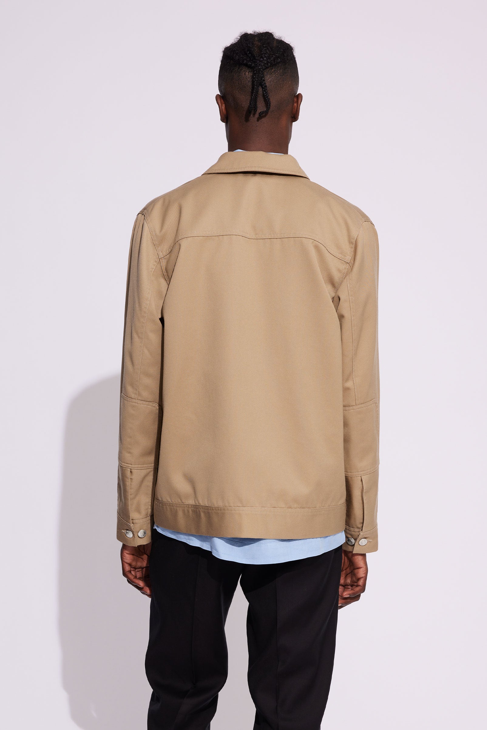 Won Hundred Men Harold Jacket Camel