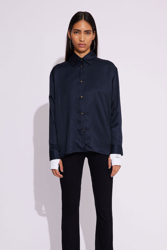 Won Hundred Women Jolie Shirt Dark Sapphire