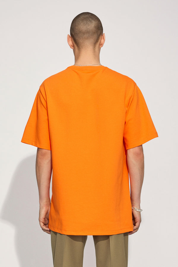 Won Hundred Men Talinn T-Shirt T-shirt Persimmon orange