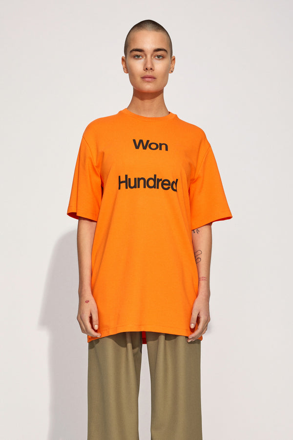 Won Hundred Women Talinn T-shirt T-shirt Persimmon orange