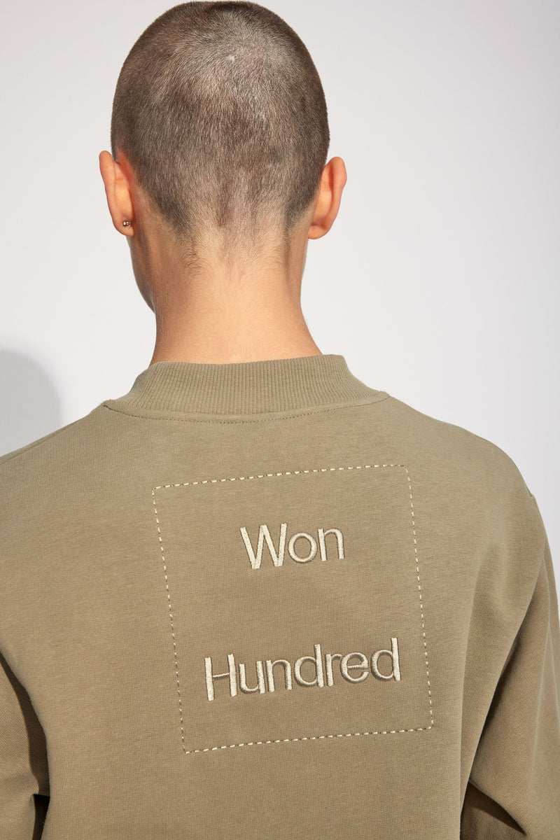 Won Hundred Women Toronto Sweatshirt Sweatshirt Covert Green